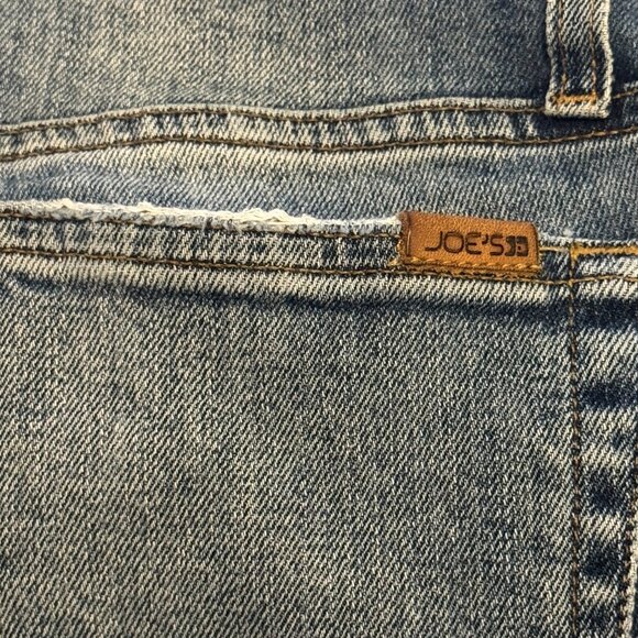 Joe’s Jeans High Rise Skinny Ankle Wheaton Raw Hem Blue Denim Women's Size 27 - Picture 11 of 14